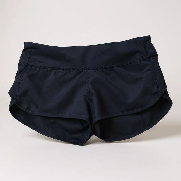 Lululemon Speed Up Shorts Black Size 6 - Picture 1 of 9